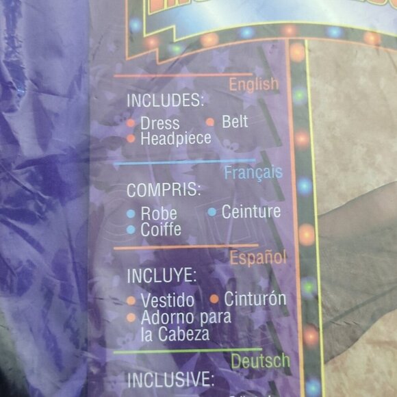 Purple Kids Enchantress Costume - Size 3-4 NWT - Picture 4 of 5